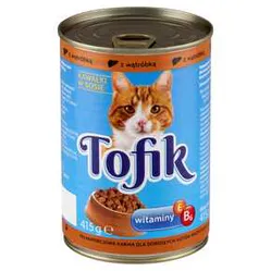 Karma Kot Tofik Z Watrobką W Sosie 415 G Mw Dobry Wybór