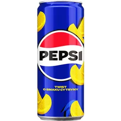 Pepsi Napój gazowany Twist o smaku cytrynowym 330 ml