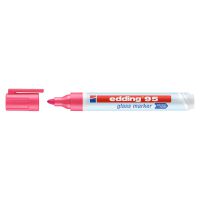 Edding Marker do powierzchni szklanych E-95 1,5-3 mm, różowy [BIURO]