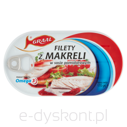 Graal Filet Z Makreli W Sosie Pomidorowym Eo 170G
