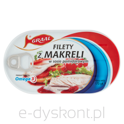 Graal Filet Z Makreli W Sosie Pomidorowym 170G