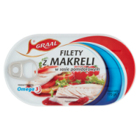 Graal Filet Z Makreli W Sosie Pomidorowym 170G