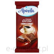 Alpinella Czekolada Gorzka 90G