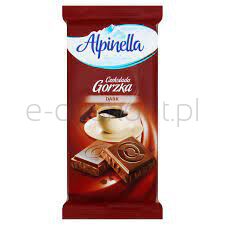 Alpinella Czekolada Gorzka 90G