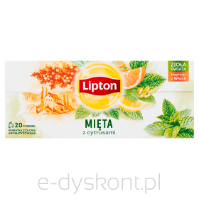 Lipton Herbata Citrus Mint 20Ser Pl