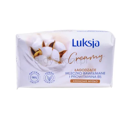 Mydło LUKSJA Bawełna i prowitamina, 100g