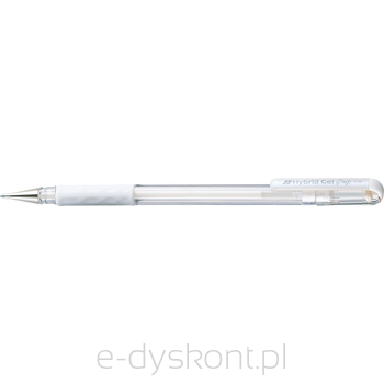 Pentel Długopis żelowy 0,8 mm biały x 1 sztuka