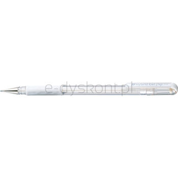 Pentel Długopis Żelowy 0,8 mm biały x 1 sztuka