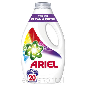 Ariel Płyn do prania Color Clean ; Fresh 20 prań 1000 ml