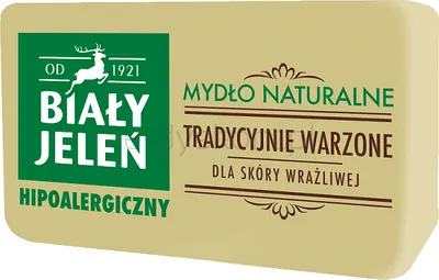 Biały Jeleń Mydło Naturalne 100G