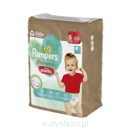 Pampers Harmonie Baby Pieluchomajtki, rozmiar 5, 20 sztuk, 12kg-17kg