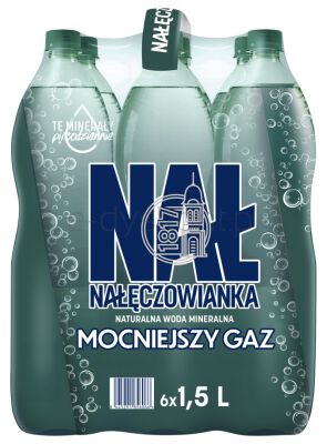 Nałęczowianka Woda Naturalna Gazowana 1,5 L SK
