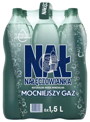 Nałęczowianka Woda Gazowana 1,5 L SK