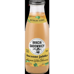 Bracia Sadownicy Sok Tłoczony 750 ml jabłko odmiana Golden Delicious