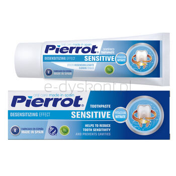 Pierrot Pasta Żelowa do zębów Sensitive 75 ml