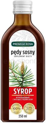 Premium Rosa Syrop Z Pędów Sosny  250 Ml