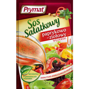 Prymat Sos Sałatkowy Paprykowo - Ziołowy Węgierski 9G 