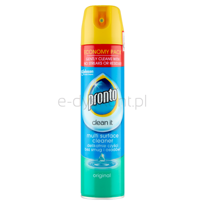 Pronto Everyday Clean Multi-Surface Do Różnych Powierzchni W Aerozolu - Classic 300Ml