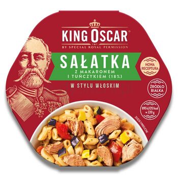 King Oscar Sałatka z tuńczykiem w stylu włoskim 220g 