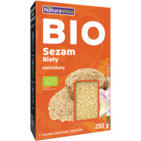 Naturavena Sezam niełuskany biały 250g BIO