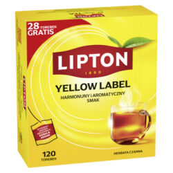 Lipton Herbata Yellow Label 92+28tb