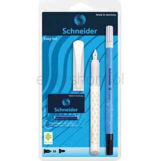 Schneider Pióro wieczne Easy Set, M, blister, mix kolorów [BIURO]