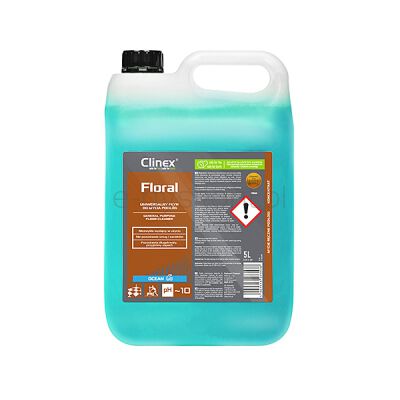 Clinex Uniwersalny Płyn Floral, do mycia podłóg, Ocean, 5l