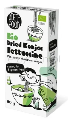 Makaron KONJAC Shirataki Fettucine suchy BIO 80 g