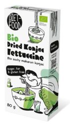 Diet Food Makaron KONJAC Shirataki Fettucine suchy BIO 80 g