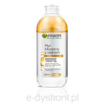 Garnier Skin Naturals Płyn Micelarny Z Olejkiem Arganowym 400 Ml