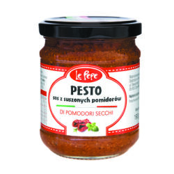 LE PEPE pesto z suSzamponych pomidorów 190g