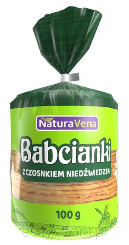 Babcianki Z Czosnkiem Niedźwiedzim 100 G - Naturavena [BIO]