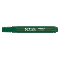 Office Products Marker permanentny okrągły, 1-3mm (linia), zielony