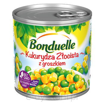 Bonduelle Kukurydza Złocista Z Groszkiem 425Ml