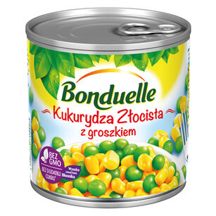 Bonduelle Kukurydza Złocista Z Groszkiem 425Ml