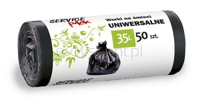Stella Worki na śmieci HDLD, 35 l, 50 szt., czarne
