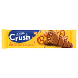 E.Wedel Baton Crush z precelkami i orzeszkami arachidowymi w czekoladzie mlecznej 25g