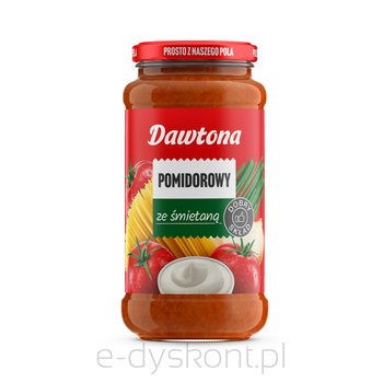 Sos Pomidorowy Ze Śmietaną 520G Dawtona
