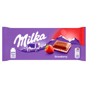 Milka Czekolada Strawberry 100G