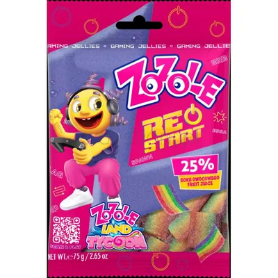 Żelki Zozole Vampire Paski 75 G Mieszko