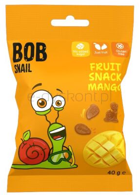 Bob Snail Przekąska mango 40g
