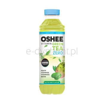 Oshee Vitamin Green Tea Zero Kaktus-Mięta 555ml SK