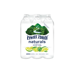 Żywiec Zdrój Naturals Smak Limonka-Mięta 1,2 L SK