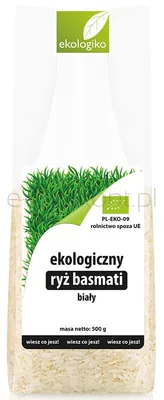Ryż Basmati Biały Bio 500 G