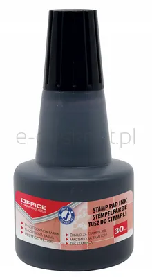 Offfice Products Tusz Do Pieczątek 30Ml, Czarny