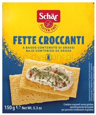 Schar Fette Croccanti - Pieczywo Chrupkie Bezgl. 150 G