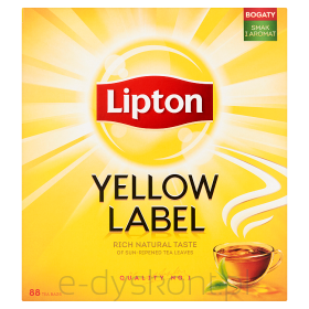 Lipton Herbata Yellow Label 88Tb X 2G