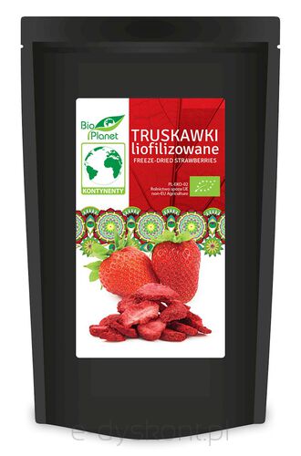 Truskawki Liofilizowane Bio 30 G - Bio Planet [BIO]