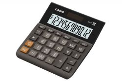 Casio Kalkulator Biurowy Mh-12Bk-S, 12-Cyfrowy, 127X136,5Mm, Czarny