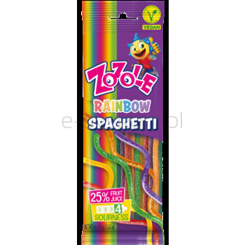 Zozole Żelki Rainbow Spaghetti 75G Mieszko